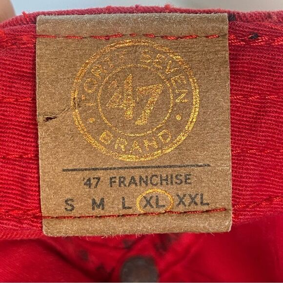 Forty Seven Red Chicago Blackhawks Baseball Cap Size XL - Picture 2 of 12